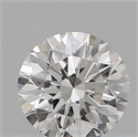 Natural Diamond 0.40 Carats, Round with Excellent Cut, G Color, VVS2 Clarity and Certified by GIA