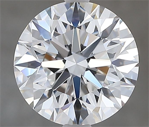 Picture of Natural Diamond 1.91 Carats, Round with Excellent Cut, E Color, VVS1 Clarity and Certified by GIA