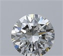 Natural Diamond 0.50 Carats, Round with Very Good Cut, H Color, VVS1 Clarity and Certified by IGI