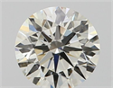 Natural Diamond 0.51 Carats, Round with Excellent Cut, K Color, VS2 Clarity and Certified by GIA