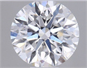 Natural Diamond 0.41 Carats, Round with Excellent Cut, E Color, SI1 Clarity and Certified by GIA