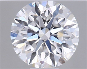 Picture of Natural Diamond 0.41 Carats, Round with Excellent Cut, E Color, SI1 Clarity and Certified by GIA