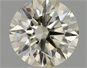 Natural Diamond 0.40 Carats, Round with Excellent Cut, K Color, SI1 Clarity and Certified by IGI