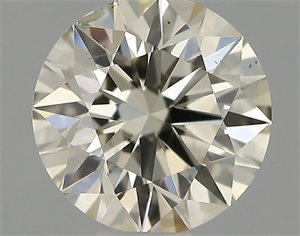 Picture of Natural Diamond 0.40 Carats, Round with Excellent Cut, K Color, SI1 Clarity and Certified by IGI