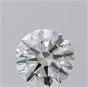 Natural Diamond 2.01 Carats, Round with Excellent Cut, D Color, IF Clarity and Certified by GIA