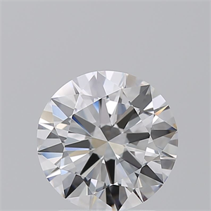 Picture of Natural Diamond 2.01 Carats, Round with Excellent Cut, D Color, IF Clarity and Certified by GIA