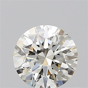 Picture of Natural Diamond 0.45 Carats, Round with Excellent Cut, J Color, SI2 Clarity and Certified by GIA