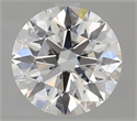 Natural Diamond 2.07 Carats, Round with Excellent Cut, G Color, SI2 Clarity and Certified by GIA