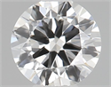 Natural Diamond 0.40 Carats, Round with Good Cut, G Color, VVS2 Clarity and Certified by GIA