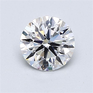 Picture of Natural Diamond 1.00 Carats, Round with Excellent Cut, F Color, IF Clarity and Certified by GIA