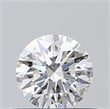 Natural Diamond 0.42 Carats, Round with Excellent Cut, D Color, SI1 Clarity and Certified by GIA