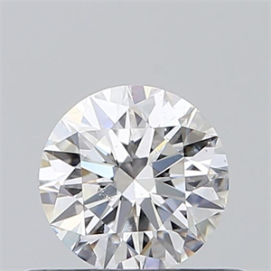 Picture of Natural Diamond 0.42 Carats, Round with Excellent Cut, D Color, SI1 Clarity and Certified by GIA