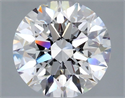 Natural Diamond 1.58 Carats, Round with Excellent Cut, E Color, VS1 Clarity and Certified by GIA