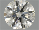 Natural Diamond 0.53 Carats, Round with Excellent Cut, I Color, VS2 Clarity and Certified by IGI