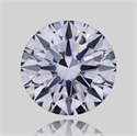 Natural Diamond 0.40 Carats, Round with Excellent Cut, D Color, VVS1 Clarity and Certified by IGI