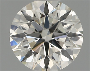 Picture of Natural Diamond 0.50 Carats, Round with Excellent Cut, H Color, VS2 Clarity and Certified by IGI