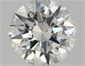 Natural Diamond 0.40 Carats, Round with Good Cut, K Color, VVS1 Clarity and Certified by GIA