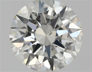 Picture of Natural Diamond 0.40 Carats, Round with Good Cut, K Color, VVS1 Clarity and Certified by GIA