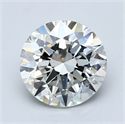 Natural Diamond 1.72 Carats, Round with Excellent Cut, H Color, VS1 Clarity and Certified by GIA