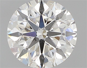 Picture of Natural Diamond 0.42 Carats, Round with Excellent Cut, G Color, SI1 Clarity and Certified by GIA