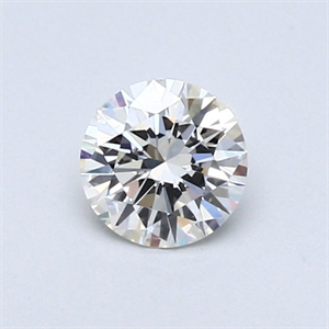 Picture of Natural Diamond 0.40 Carats, Round with Very Good Cut, E Color, SI1 Clarity and Certified by GIA