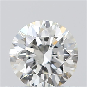 Picture of Natural Diamond 0.40 Carats, Round with Excellent Cut, I Color, VVS1 Clarity and Certified by GIA