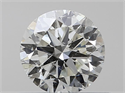 Natural Diamond 0.40 Carats, Round with Very Good Cut, J Color, SI2 Clarity and Certified by IGI