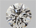 Natural Diamond 0.40 Carats, Round with Excellent Cut, I Color, SI1 Clarity and Certified by GIA