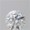 Natural Diamond 5.02 Carats, Round with Excellent Cut, D Color, VS1 Clarity and Certified by GIA