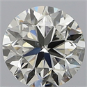 Natural Diamond 0.40 Carats, Round with Very Good Cut, F Color, SI1 Clarity and Certified by GIA