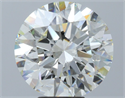 Natural Diamond 7.02 Carats, Round with Excellent Cut, I Color, VS1 Clarity and Certified by IGI