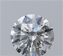 Natural Diamond 0.40 Carats, Round with Excellent Cut, F Color, SI2 Clarity and Certified by GIA