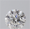 Natural Diamond 0.40 Carats, Round with Very Good Cut, F Color, VS1 Clarity and Certified by GIA