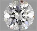 Natural Diamond 1.90 Carats, Round with Excellent Cut, H Color, SI1 Clarity and Certified by GIA