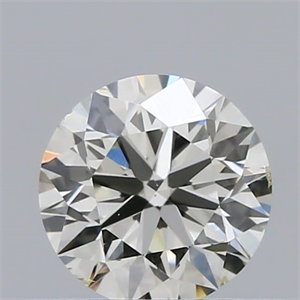 Picture of Natural Diamond 0.40 Carats, Round with Excellent Cut, H Color, VS2 Clarity and Certified by IGI