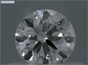 Natural Diamond 0.40 Carats, Round with Good Cut, D Color, SI2 Clarity and Certified by GIA