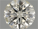 Natural Diamond 0.40 Carats, Round with Excellent Cut, I Color, SI2 Clarity and Certified by IGI