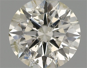 Picture of Natural Diamond 0.40 Carats, Round with Excellent Cut, I Color, SI2 Clarity and Certified by IGI