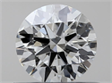 Natural Diamond 0.43 Carats, Round with Excellent Cut, J Color, VVS1 Clarity and Certified by GIA