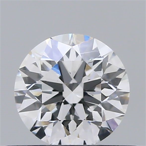 Picture of Natural Diamond 0.40 Carats, Round with Excellent Cut, D Color, VS1 Clarity and Certified by GIA