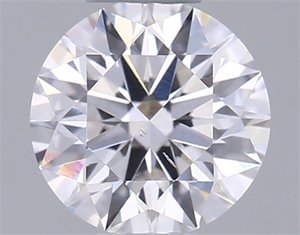 Picture of Natural Diamond 0.40 Carats, Round with Excellent Cut, F Color, SI1 Clarity and Certified by GIA