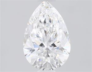 Picture of Natural Diamond 1.01 Carats, Pear with  Cut, E Color, VS1 Clarity and Certified by GIA