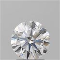 Natural Diamond 2.01 Carats, Round with Excellent Cut, D Color, SI1 Clarity and Certified by GIA