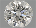 Natural Diamond 0.40 Carats, Round with Excellent Cut, G Color, SI2 Clarity and Certified by IGI