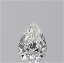 Natural Diamond 0.90 Carats, Pear with  Cut, G Color, SI1 Clarity and Certified by GIA