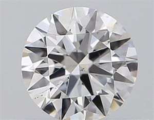 Picture of Natural Diamond 0.40 Carats, Round with Excellent Cut, F Color, SI1 Clarity and Certified by GIA