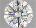 Natural Diamond 0.40 Carats, Round with Excellent Cut, K Color, VVS1 Clarity and Certified by GIA