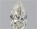 Natural Diamond 1.00 Carats, Pear with  Cut, J Color, VVS1 Clarity and Certified by GIA