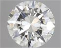 Natural Diamond 0.50 Carats, Round with Very Good Cut, J Color, SI1 Clarity and Certified by GIA