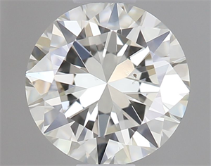 Picture of Natural Diamond 0.50 Carats, Round with Very Good Cut, J Color, SI1 Clarity and Certified by GIA